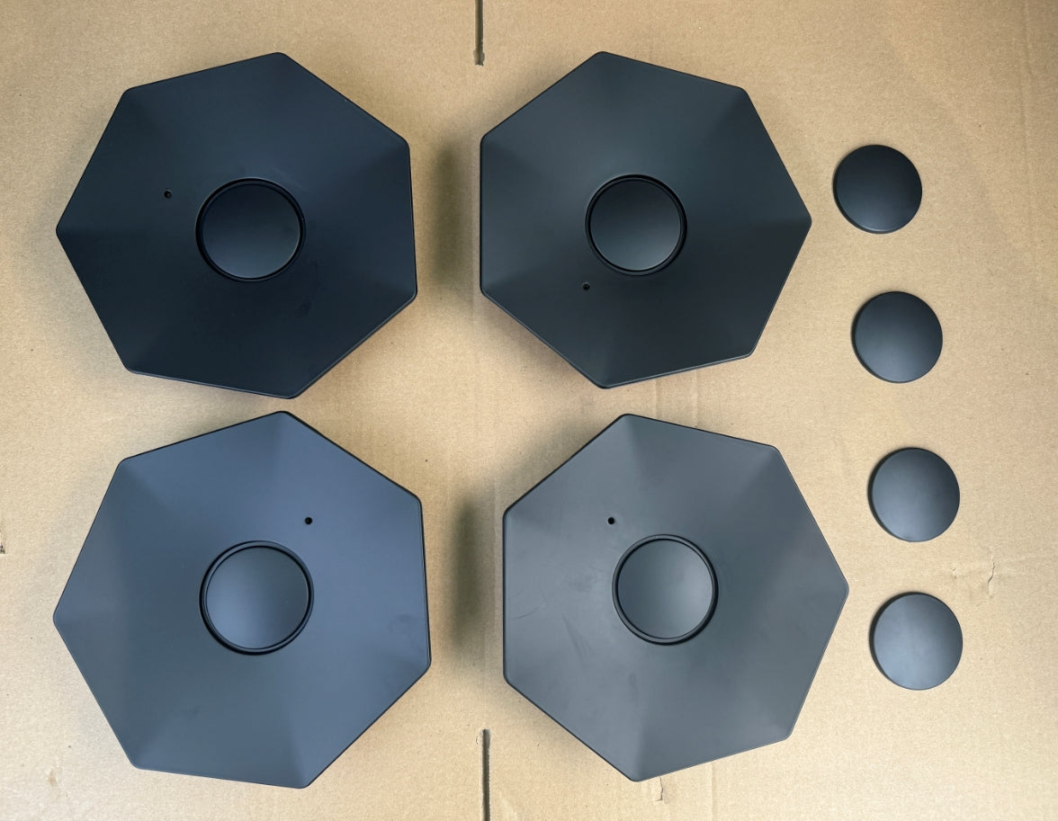 Brand New Wheel Hup Caps for Tesla Cybertruck Pickup Car ABS Matte Black