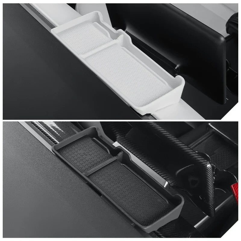 For Tesla Model 3 Y 2021-2023 Car Multifunctional Dashboard Anti-Slip Pad Interior Accessories Small Item Storage Mat