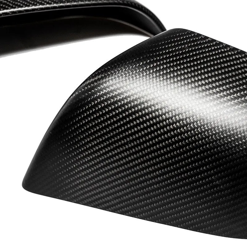 Xyzplus Model 3 New Car Real Carbon Fiber Rear View Mirror Protective Cover For Tesla Model Y 2023 Matte Accessories