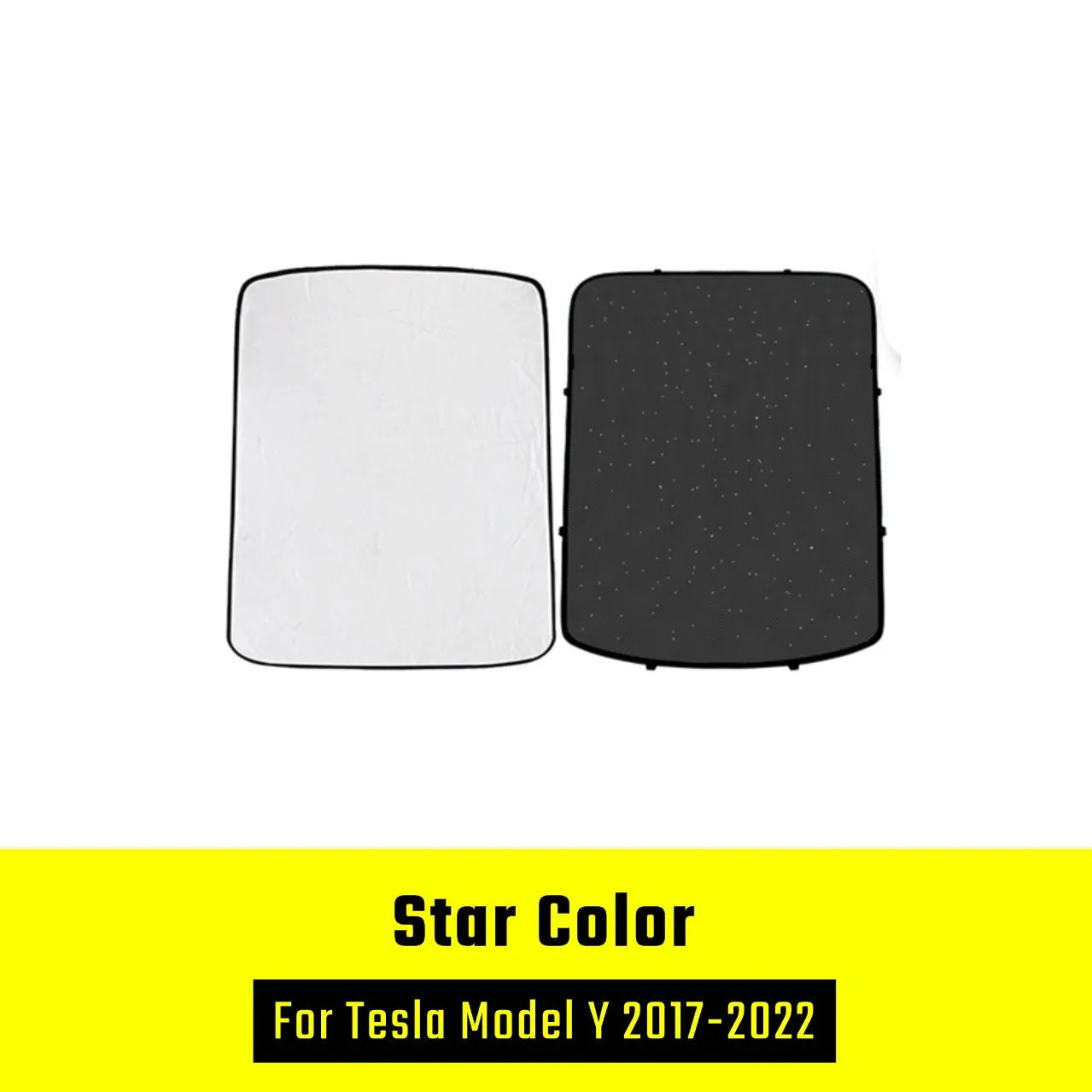 Xyzplus New 2023 Sunshade Car Sun Visor For Tesla Model Y 2022 Accessories Rear Front Sun Shade Roof Skylight Shades Protector