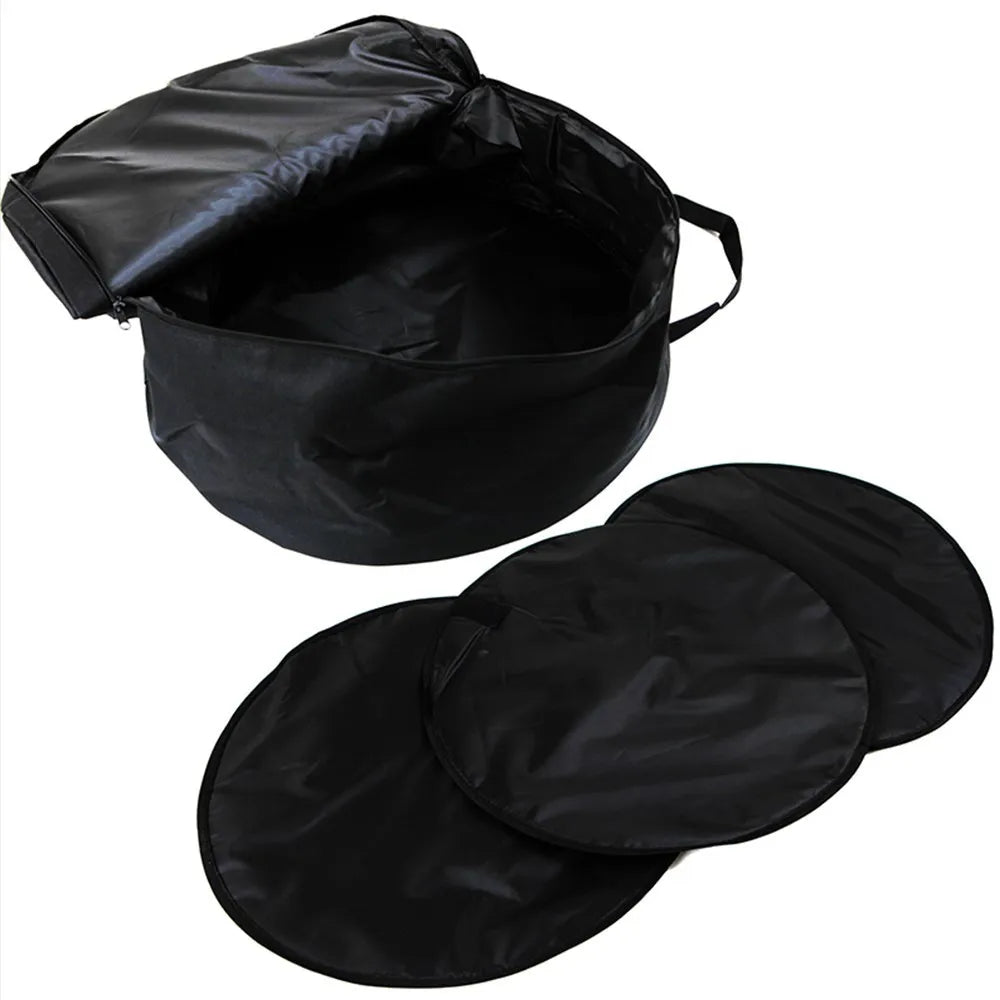 Wheel Cover Storage Bag Hubcaps for Tesla Model 3 Y 2023 Hub Cap Portable Carrying Organizer Bag Car Hubcap Auto Accessories