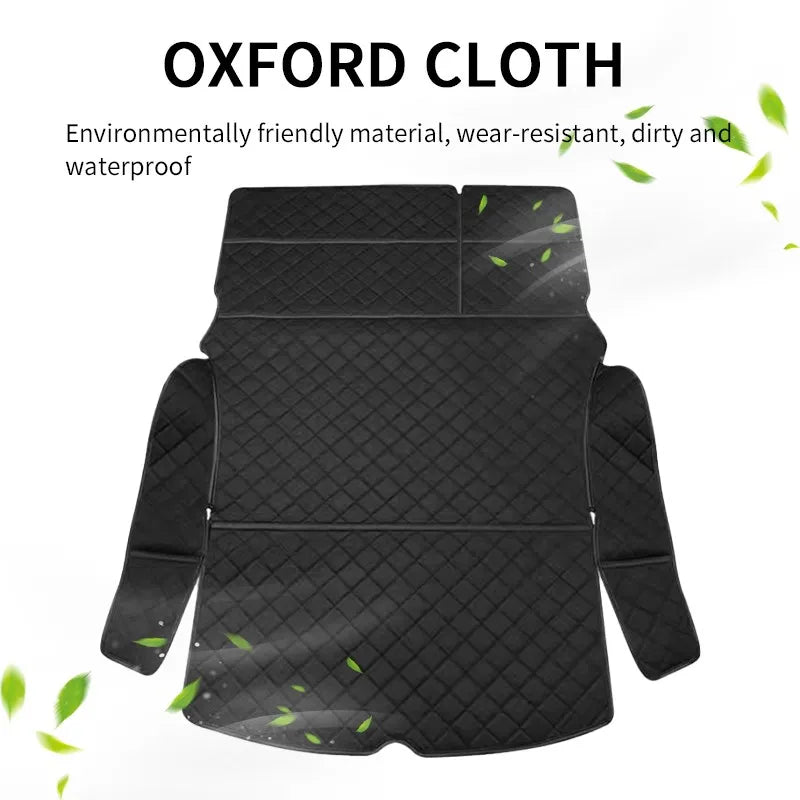 For Tesla Model Y 2023-2020 Rear Trunk Pet Mat Waterproof Dust-proof Cargo Liner for Dogs Side Trunk Storage Box Model Y