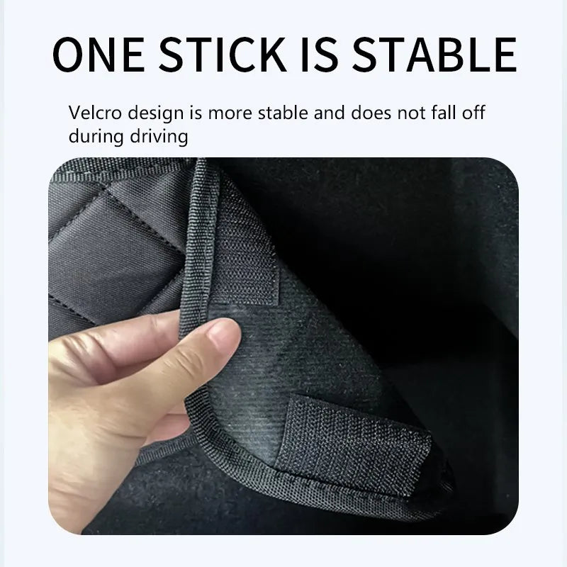 For Tesla Model Y 2023-2020 Rear Trunk Pet Mat Waterproof Dust-proof Cargo Liner for Dogs Side Trunk Storage Box Model Y