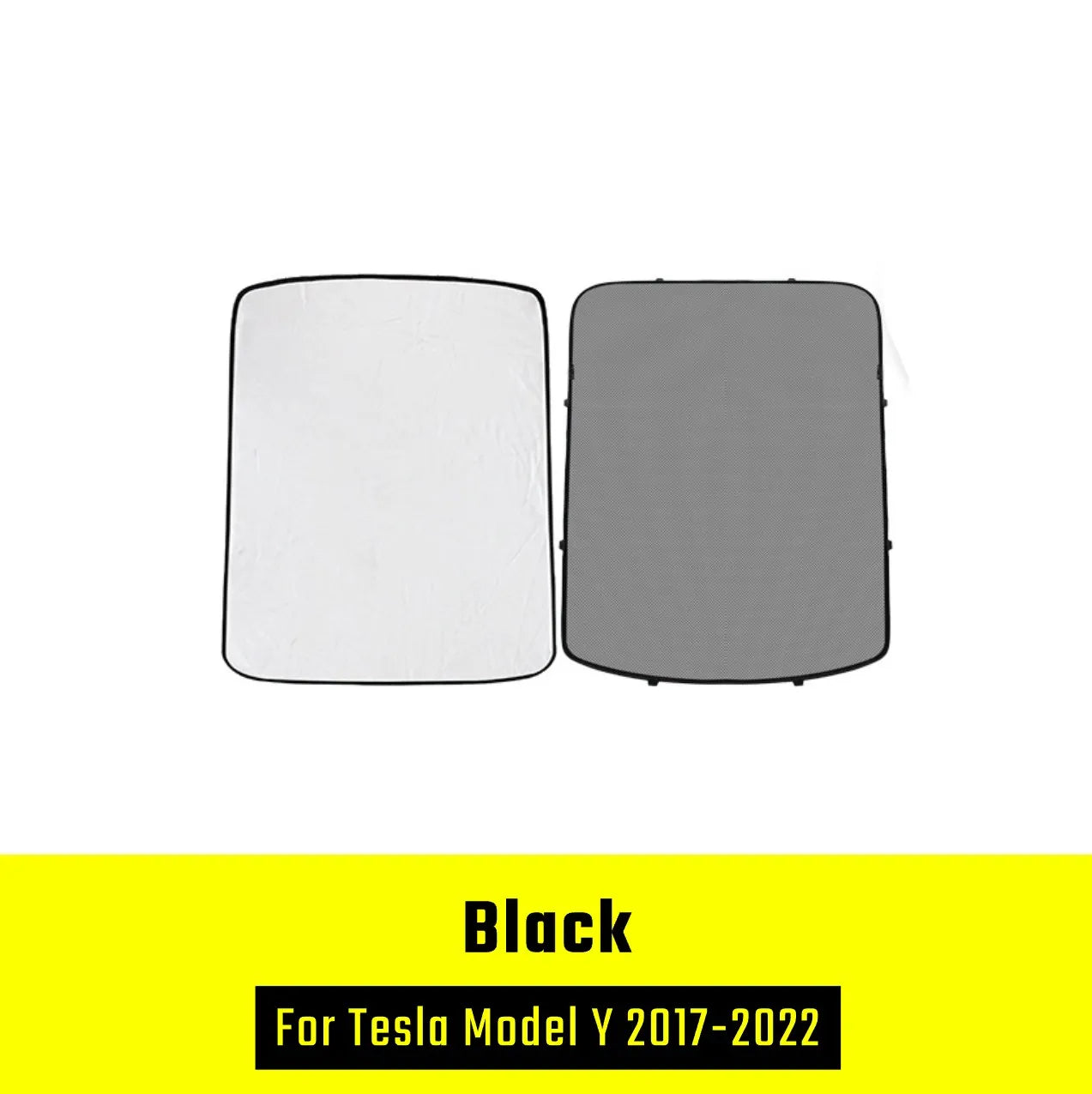Xyzplus New 2023 Sunshade Car Sun Visor For Tesla Model Y 2022 Accessories Rear Front Sun Shade Roof Skylight Shades Protector