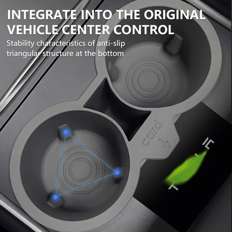 Model3 Car Storage Box Central Control Cup Holder ModelY Parts For Tesla Model 3 Y 2021 2022 Accessories Auto Interior Goods