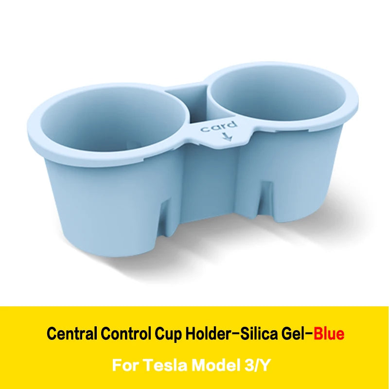 Model3 Car Storage Box Central Control Cup Holder ModelY Parts For Tesla Model 3 Y 2021 2022 Accessories Auto Interior Goods