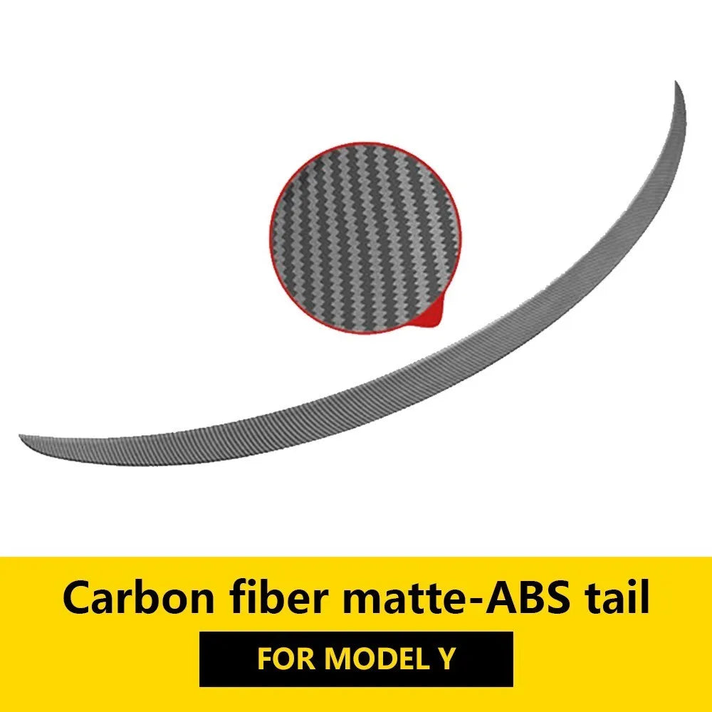 Car ABS Spoiler Carbon Fiber For Tesla Model 3 Y 2023 Original High-performance Exterior Modification Model3 2022 Accessories