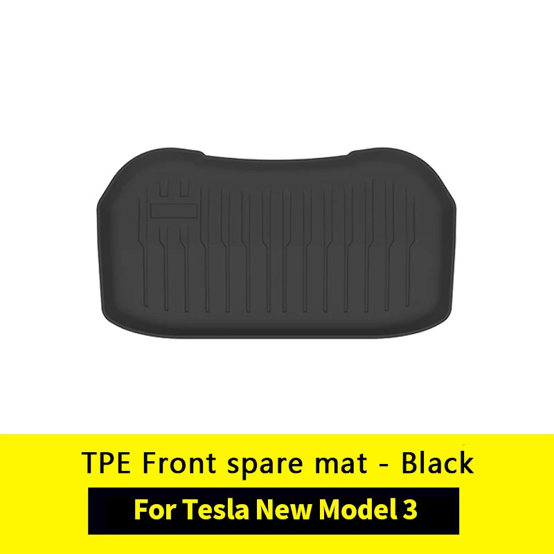 For tesla model 3 2024 foot mat and front rear trunk mat