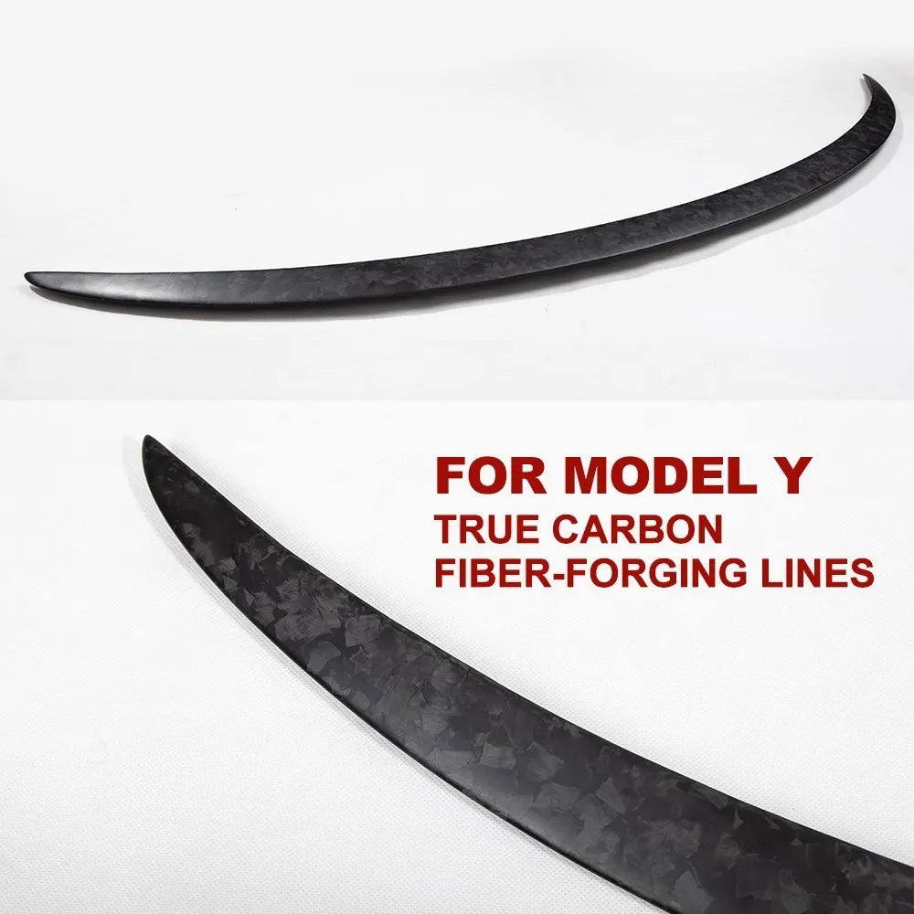 Xyzplus New Car Trunk Wing Spoiler For Tesla Model Y 2023 Accessories Spoiler Real Carbon Fiber Accessory Model 3 2022