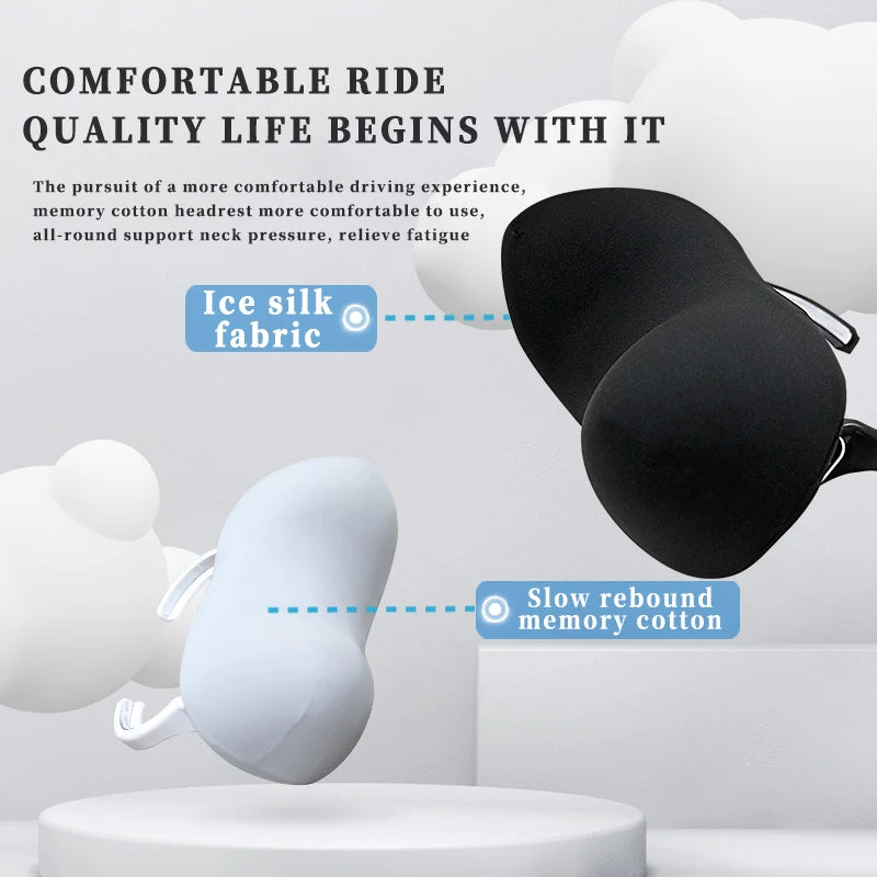 For Tesla Model 3 Y 2024 Neck Pillow Headrest Pillow Automobile Seat Neck Rest Auto Seat Head Support Pillow Model Y Accessories