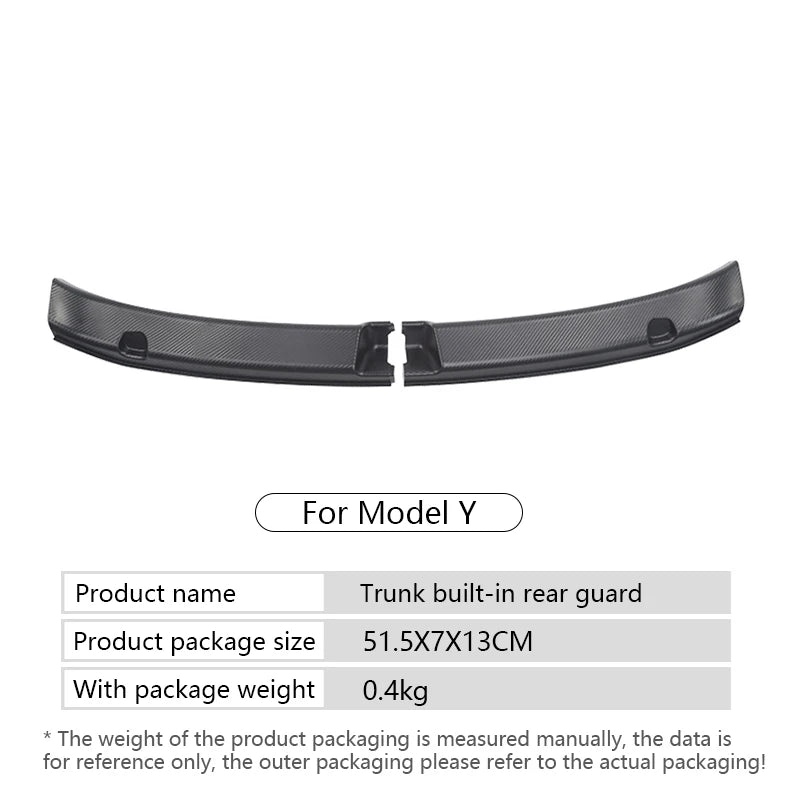 For Tesla Model Y Rear Door Sill Pad Protective Guards Cover Threshold Bumper Strip Fit Original Modely Car Anti Kick Pads ABS