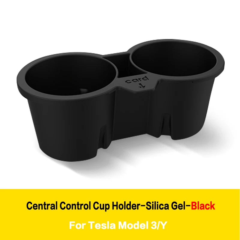 Model3 Car Storage Box Central Control Cup Holder ModelY Parts For Tesla Model 3 Y 2021 2022 Accessories Auto Interior Goods