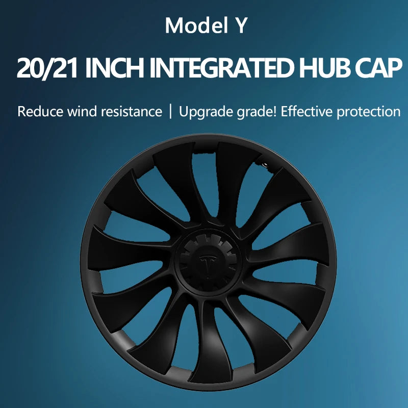 20/21 Inch Wheel Protective Cover for Tesla Model Y 2023 Hight Performance Wheel Hub Protection Ring Full Rim Cover Accessories