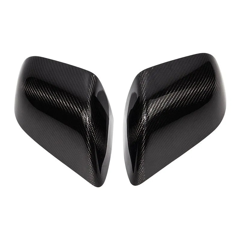 Xyzplus Model 3 New Car Real Carbon Fiber Rear View Mirror Protective Cover For Tesla Model Y 2023 Matte Accessories