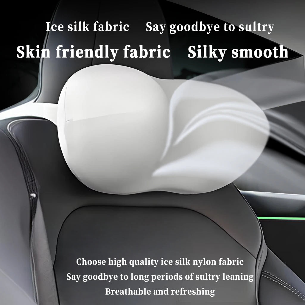 For Tesla Model 3 Y 2024 Neck Pillow Headrest Pillow Automobile Seat Neck Rest Auto Seat Head Support Pillow Model Y Accessories