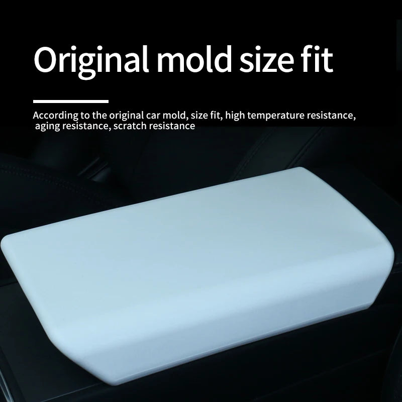 For Tesla Model 3 Highland 2024 Car Central Control Armrest Cover, Model 3+ Armrest Box Protector Interior Decoration