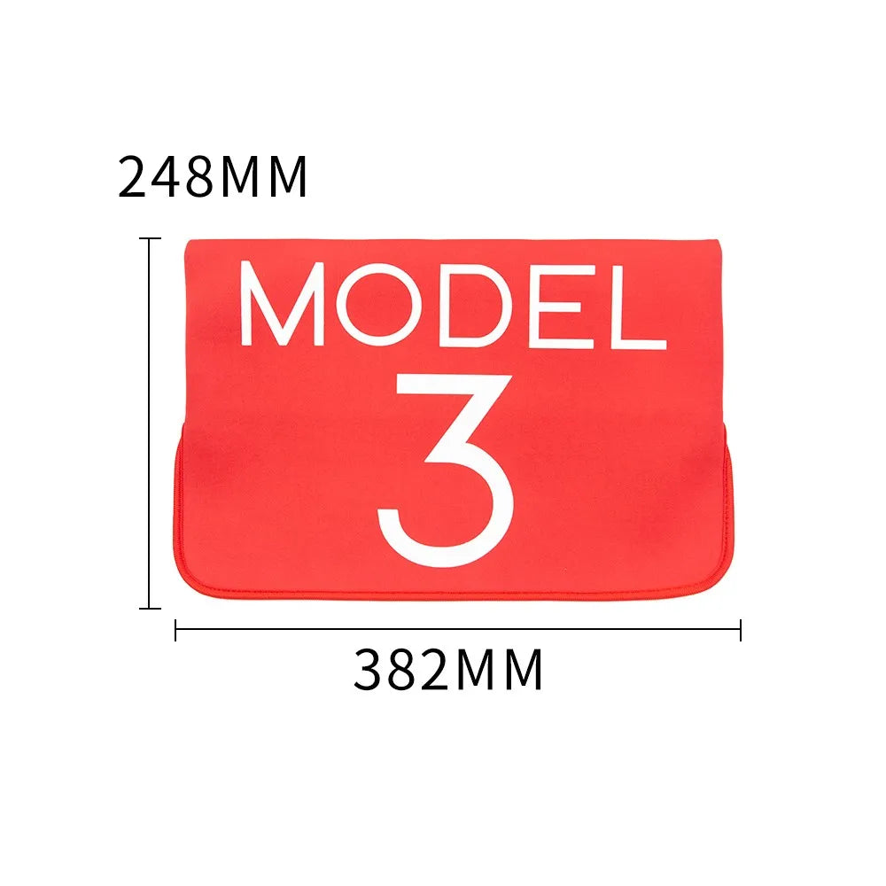 Screen Protector Cover Model3/ModelY LOGO For Tesla Model 3 Y Black/Red/White Car Swivel Bracket Guard Auto Accessories 2022