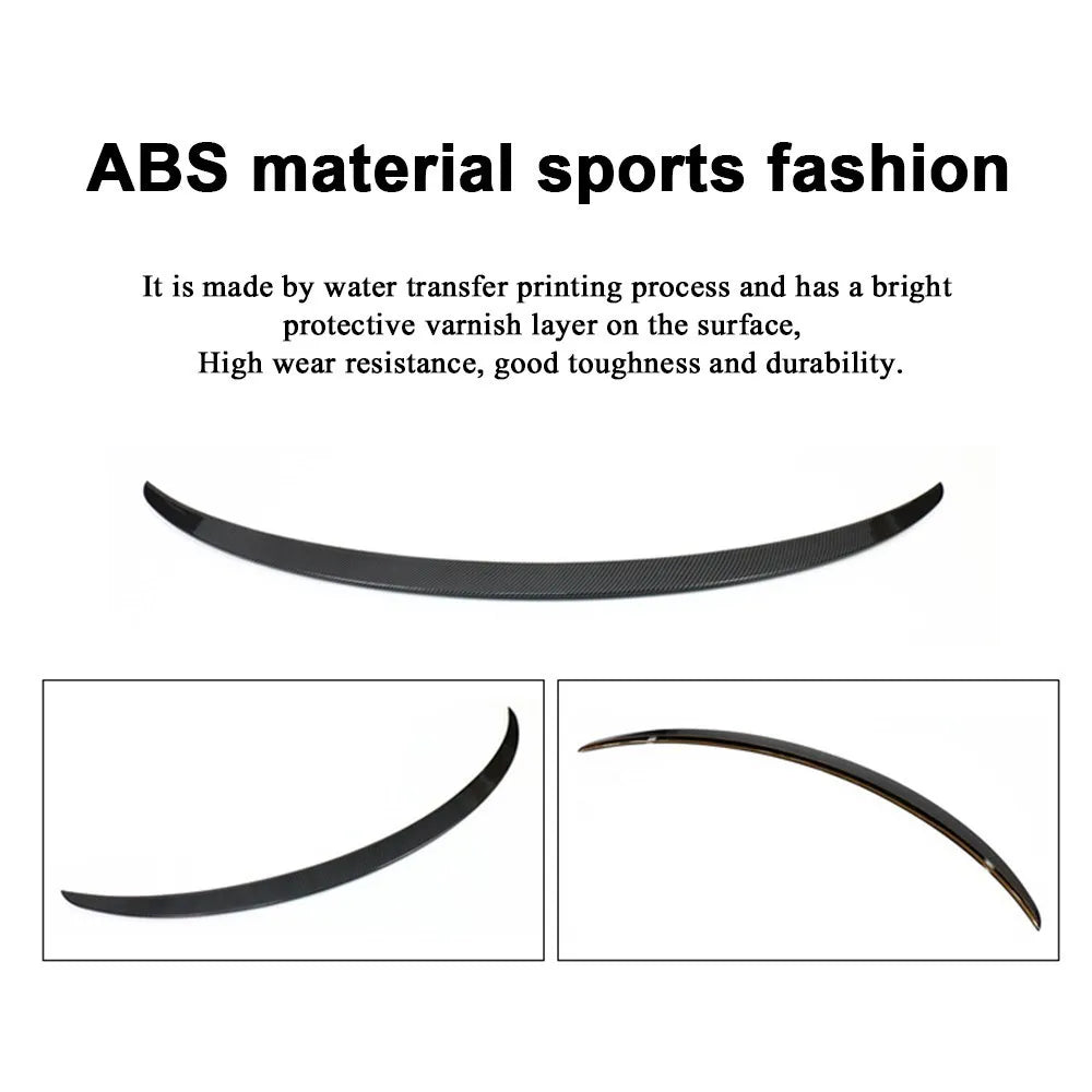 Car ABS Spoiler Carbon Fiber For Tesla Model 3 Y 2023 Original High-performance Exterior Modification Model3 2022 Accessories