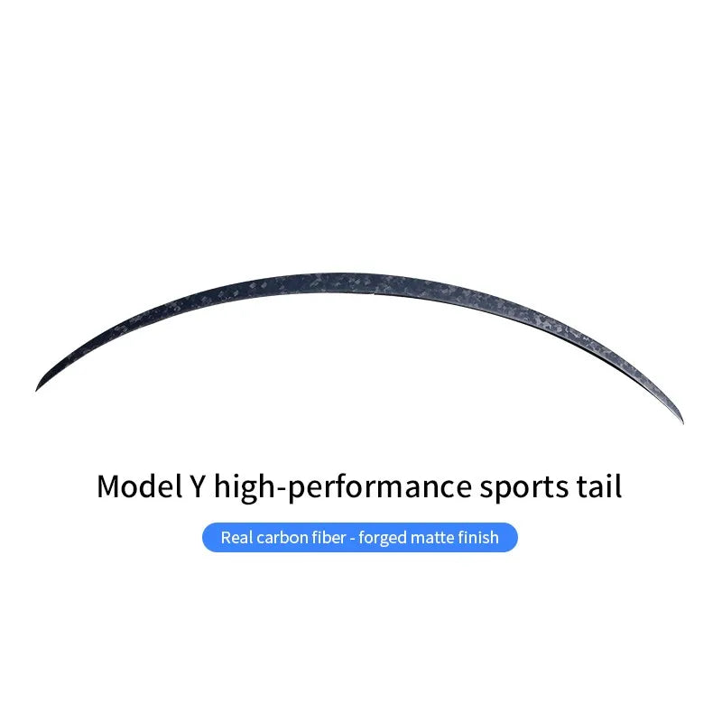 For Tesla New Model Y 2023 Model 3 Trunk Wing Spoiler Rear Trunk Spoiler Tesla Modely Real Carbon Fiber Original Car Accessories