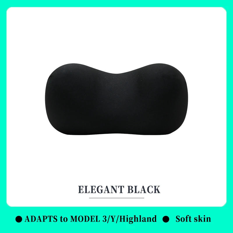 For Tesla Model 3 Y 2024 Neck Pillow Headrest Pillow Automobile Seat Neck Rest Auto Seat Head Support Pillow Model Y Accessories