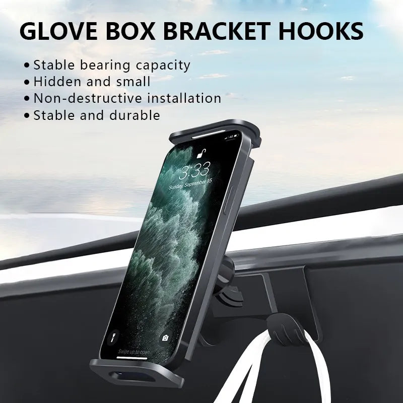 Mobile Phone Tablet Backseat Holder Phone Holder for Tesla Model 3 Y Car Back Seat Mobile Support Portable Phone Stand Mount