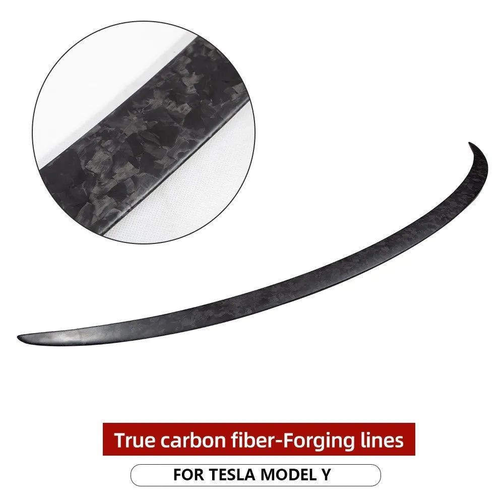 Xyzplus New Car Trunk Wing Spoiler For Tesla Model Y 2023 Accessories Spoiler Real Carbon Fiber Accessory Model 3 2022