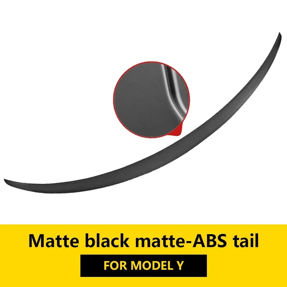 Car ABS Spoiler Carbon Fiber For Tesla Model 3 Y 2023 Original High-performance Exterior Modification Model3 2022 Accessories