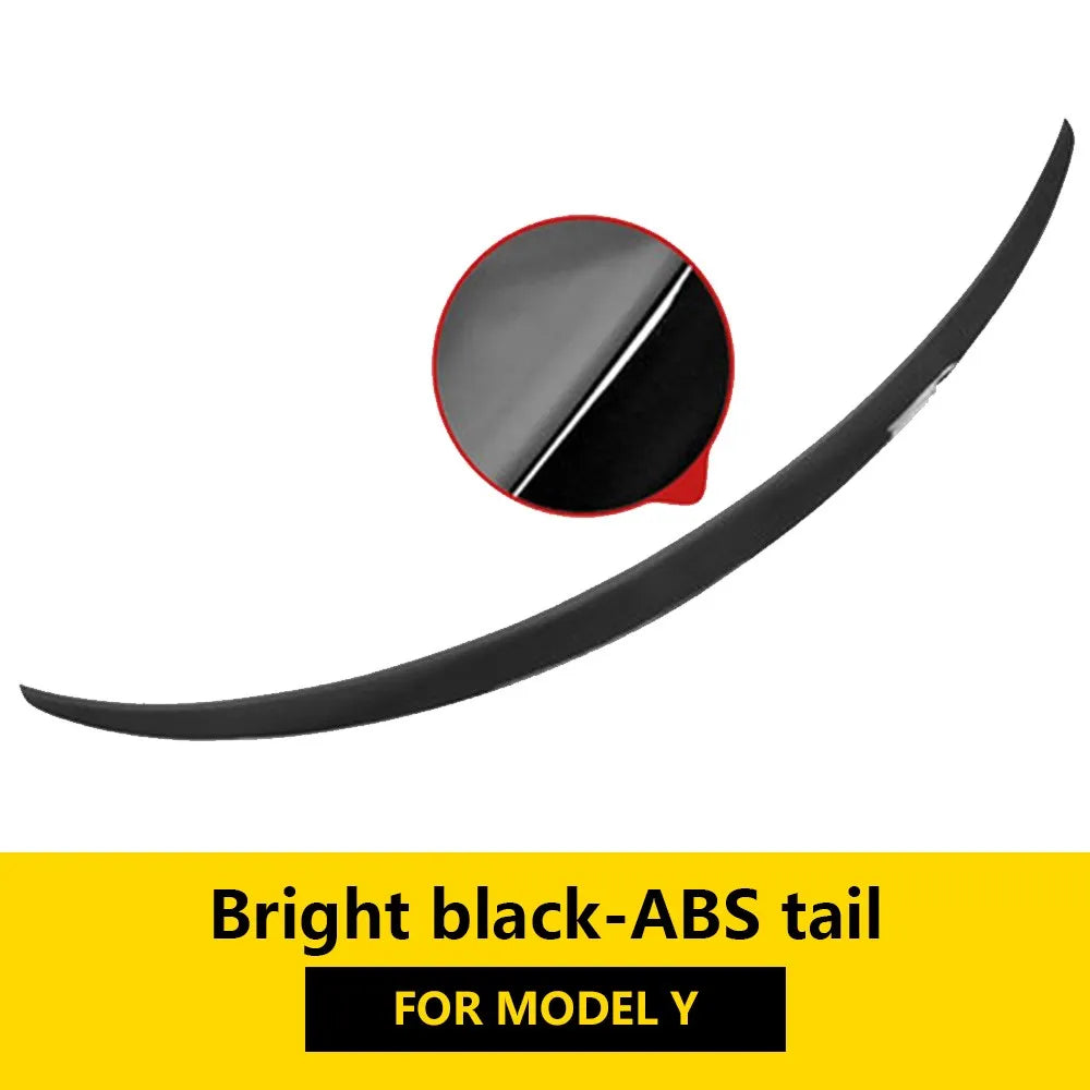 Car ABS Spoiler Carbon Fiber for Tesla Model 3 Y 2023 Original High-performance Exterior Modification Model3 2022 Accessories